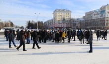 Как в Барнауле прошла вторая несанкционированная акция