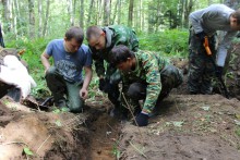 Бийчане участвуют в работе военно-исторического лагеря «Волховский фронт»