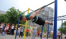 В Бийске открылась профессиональная площадка для workout