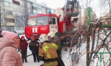 В Бийске на пожаре спасены люди