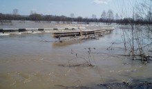 Уровень воды в р. Бия снизился на 18 см